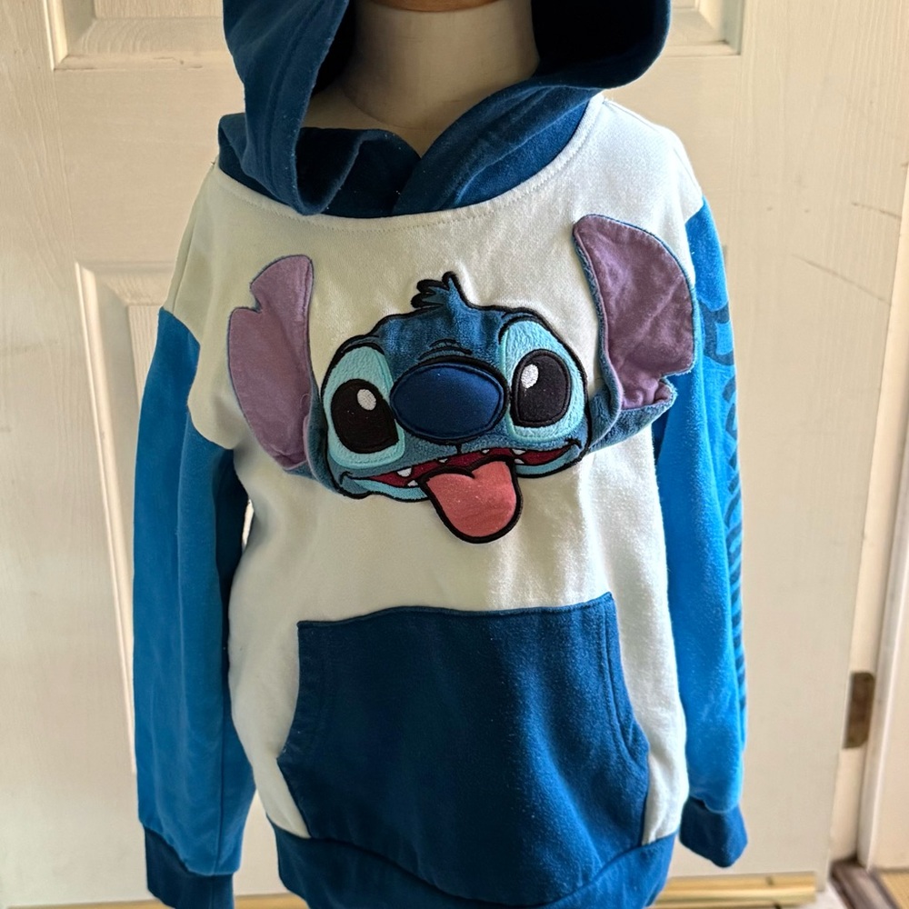 Disney Stitch Pull Over Sweatshirt